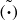 ModifyingAbove left parenthesis bold dot right parenthesis With tilde