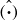 ModifyingAbove left parenthesis bold dot right parenthesis With caret
