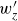 w prime Subscript z