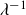 lamda Superscript negative 1
