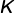 sans serif bold italic upper K