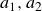 a 1 comma a 2