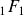 Subscript 1 Baseline upper F 1