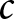 c