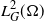 upper L Subscript upper G Superscript 2 Baseline left parenthesis normal upper Omega right parenthesis