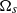 normal upper Omega Subscript s