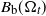upper B Subscript normal b Baseline left parenthesis normal upper Omega Subscript t Baseline right parenthesis