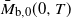 ModifyingAbove upper M With bar Subscript normal b comma 0 Baseline left parenthesis 0 comma upper T right parenthesis