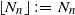 left floor upper N Subscript n Baseline right floor colon equals upper N Subscript n Baseline