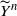 upper Y overtilde Superscript n