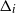 normal upper Delta Subscript i