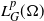 upper L Subscript upper G Superscript p Baseline left parenthesis normal upper Omega right parenthesis