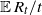 double struck upper E upper R Subscript t divided by t