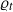 rho Subscript t