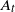 upper A Subscript t