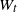 upper W Subscript t