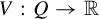 upper V colon upper Q right arrow double struck upper R