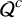 script upper Q Superscript c