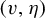 left parenthesis v comma eta right parenthesis