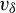 v Subscript delta