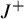 upper J Superscript plus