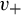v Subscript plus