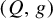 left parenthesis upper Q comma g right parenthesis