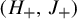left parenthesis upper H Subscript plus Baseline comma upper J Subscript plus Baseline right parenthesis