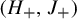 left parenthesis upper H Subscript plus Baseline comma upper J Subscript plus Baseline right parenthesis