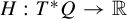 upper H colon upper T Superscript asterisk Baseline upper Q right arrow double struck upper R