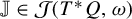 double struck upper J element of script upper J left parenthesis upper T Superscript asterisk Baseline upper Q comma omega right parenthesis
