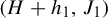 left parenthesis upper H plus h 1 comma upper J 1 right parenthesis