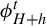 phi Subscript upper H plus h Superscript t