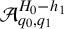 script upper A Subscript q 0 comma q 1 Superscript upper H 0 minus h 1