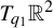 upper T Subscript q 1 Baseline double struck upper R squared