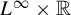 upper L Superscript infinity Baseline times double struck upper R