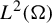 upper L squared left parenthesis normal upper Omega right parenthesis