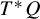 upper T Superscript asterisk Baseline upper Q