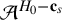 script upper A Superscript upper H 0 minus bold c Super Subscript s