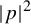 StartAbsoluteValue p EndAbsoluteValue squared