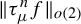 StartMetric tau Subscript mu Superscript n Baseline f EndMetric Subscript o left parenthesis 2 right parenthesis