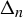 normal upper Delta Subscript n