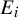 upper E Subscript i