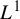 upper L Superscript 1