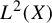 upper L squared left parenthesis upper X right parenthesis