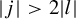StartAbsoluteValue j EndAbsoluteValue greater than 2 StartAbsoluteValue l EndAbsoluteValue