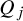 upper Q Subscript j