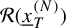script upper R left parenthesis x underbar Subscript upper T Superscript left parenthesis upper N right parenthesis Baseline right parenthesis