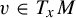 v element of upper T Subscript x Baseline upper M