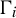 normal upper Gamma Subscript i